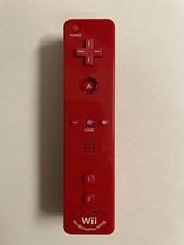 Official OEM Nintendo Wii  U Motion Plus Remote Controller Red RVL-036