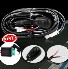 12V 40A Wiring Harness kit Fuse ON OFF Switch Relay For LED Fog Work Light Bar