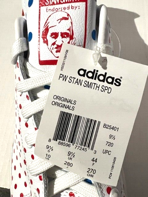 Size 10 - Pharrell x adidas Stan Smith Small Polka Dot for sale