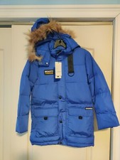 Boys' Duck Puffer Warm Winter Coat Waterproof Hooded Outerwear Jacket New y34 