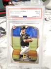 Paul Skenes 2023 Bowman Draft #BD14 PSA 9 Pirates MINT