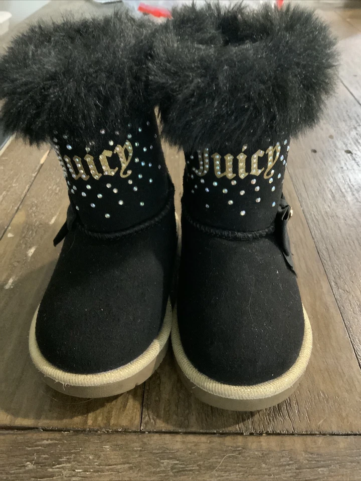 Juicy Couture Toddler Boots Size 5 - Image 3 of 4