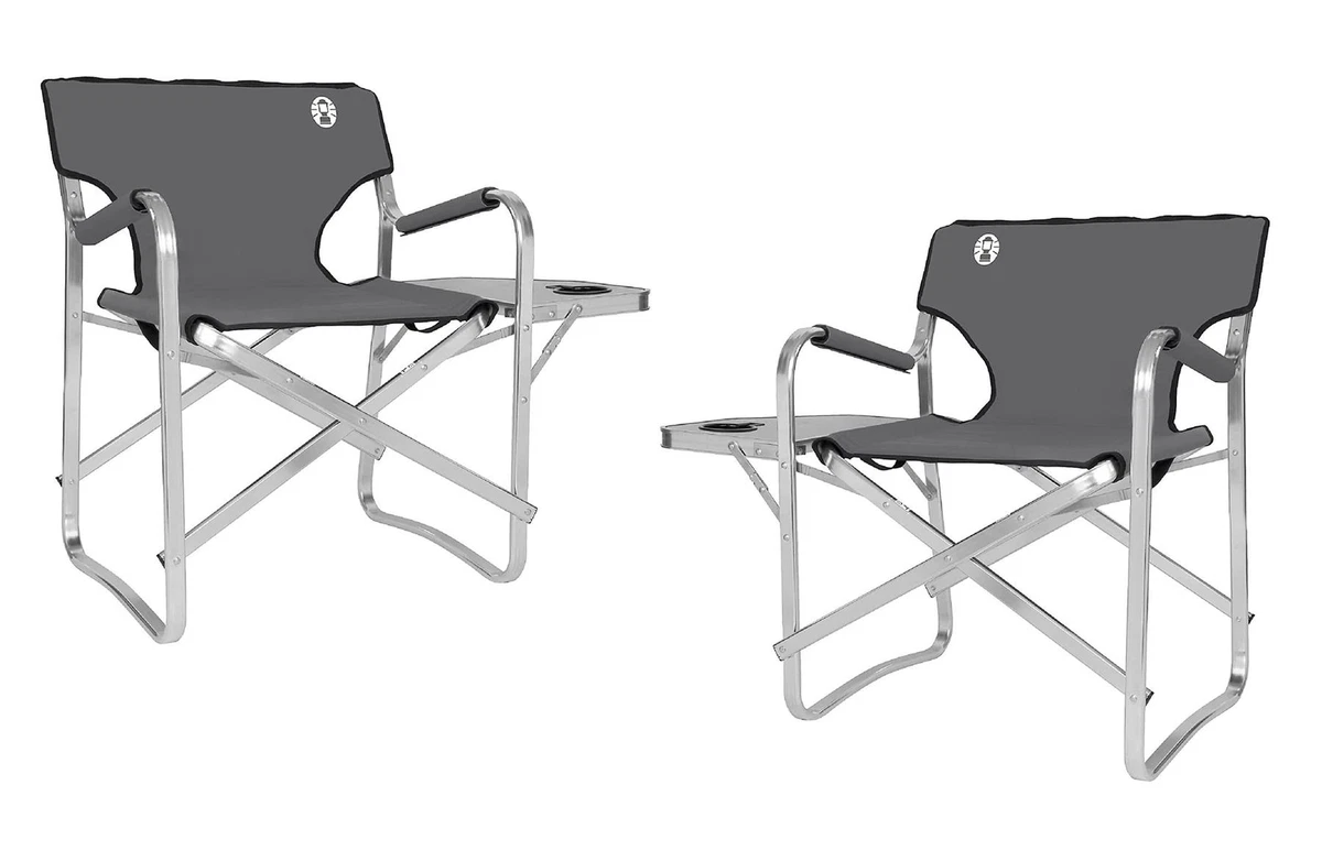 Coleman deck chair with folding table 2025