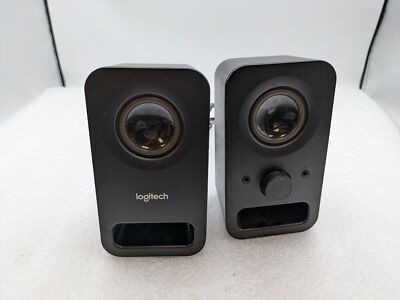 Logitech Z150 Multimedia Speakers with Clear Stereo Sound 6W Black - NO AC