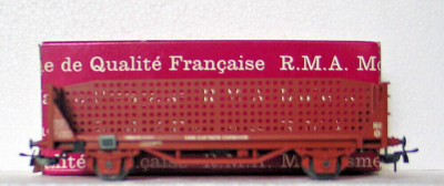 Wagon RMA Ho 202 Gadoue - Modélisme Ferroviaire échelle Ho - Neuf Vert