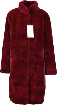 NEU! Blümlein Lang Damen Mantel weinrot 40