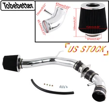 Black Filter + Cold Air Intake System Kit For Nissan Altima Sedan 02-06 2.5L L4