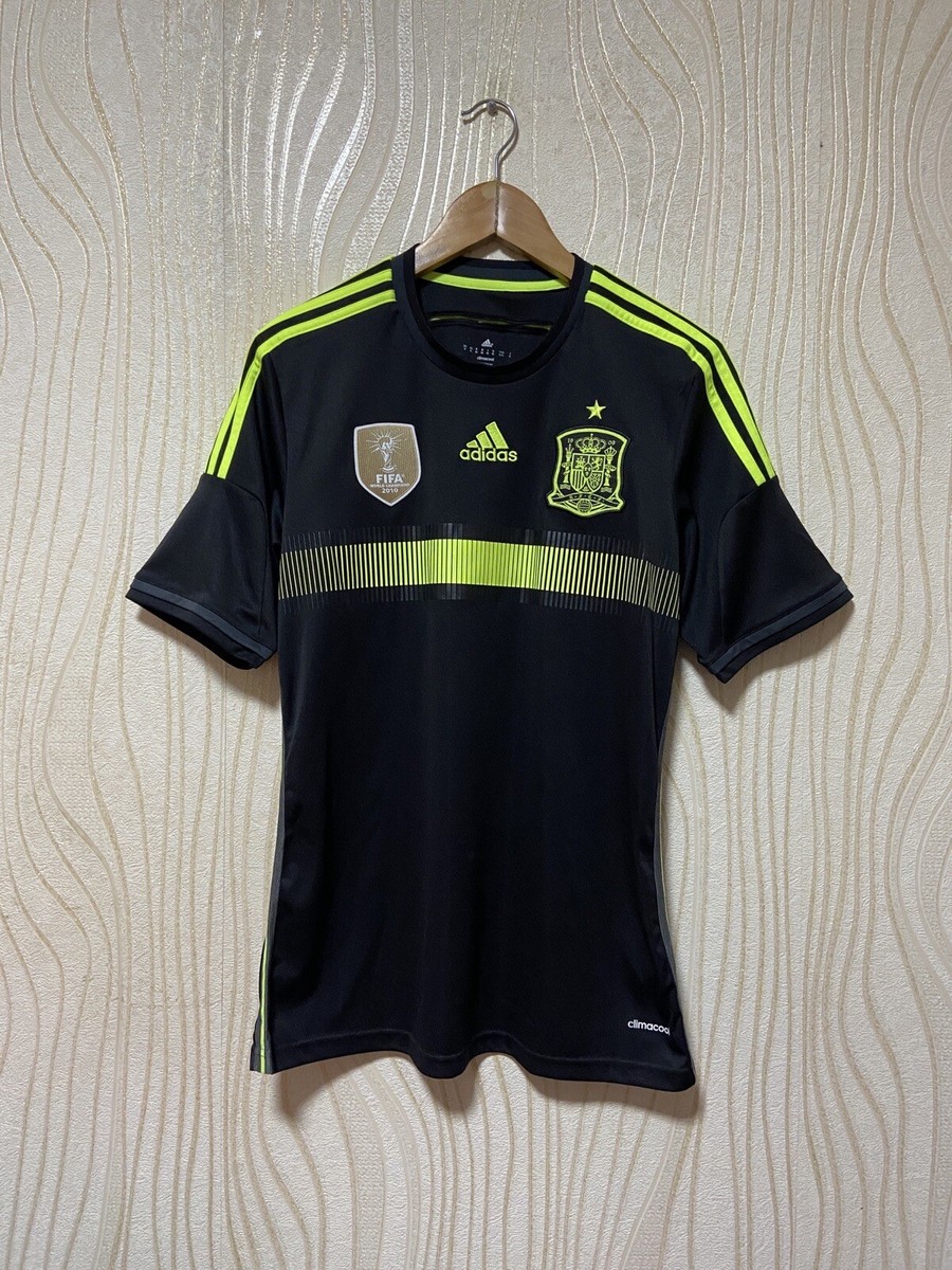 SPAIN 2014 2015 AWAY FOOTBALL SHIRT SOCCER JERSEY ADIDAS