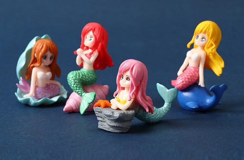 Mini mermaid Girls' Toys model Gift play modeldecoration accessories for micro - Picture 10 of 10
