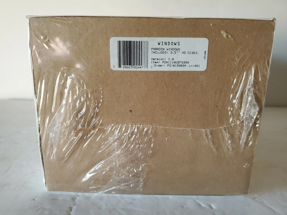 Borland Paradox For Windows 3.1   Version 1.0  NOS Sealed - Image 4 of 4