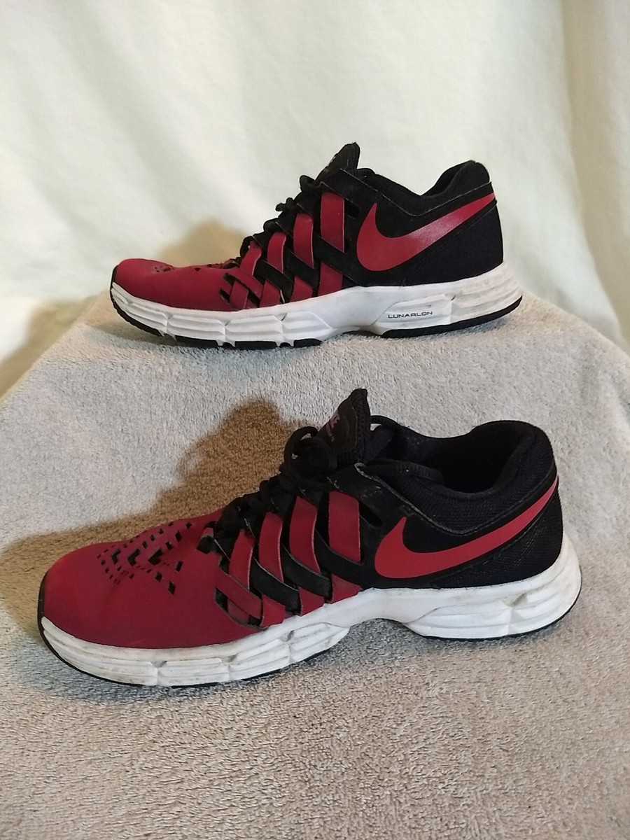 Nike Mens Lunar Finger trap 'Black Gym Red' (898066-008), Size