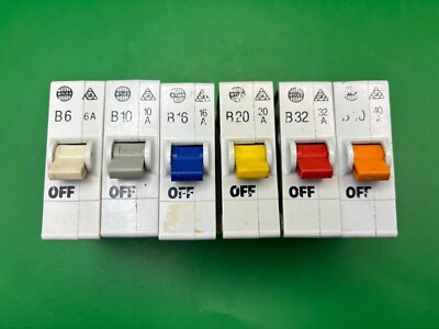 Wylex Plug In MCB Fuse Replacement B6 B10 B16 B20 B32 B40 - NO BASE - Foto 7