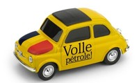 Brumm 1/43 Fiat 500 Brums 1965 Belgien Vollpetrole Statisches Modell Diecast