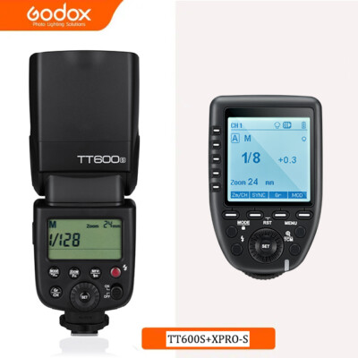 Godox TT600s GN60 2.4G Kamera Blitzgerät+Xpro-s Sender für Sony Kamera A7 A7II