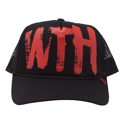 ABBEY DAWN AVRIL LAVIGNE WHAT THE HELL SNAPBACK HAT BLACK WITH RED