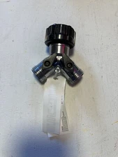 Expert Gardener Metal Y Two Way On Off Splitter