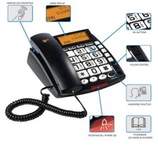 Topcom Sologic A811 Analog Telefon Schnurgebunden Grosstasten Senioren