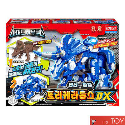 Dinosaur Robot Triceratops Blue Toy - Dinosaur Game #Dinosaurs