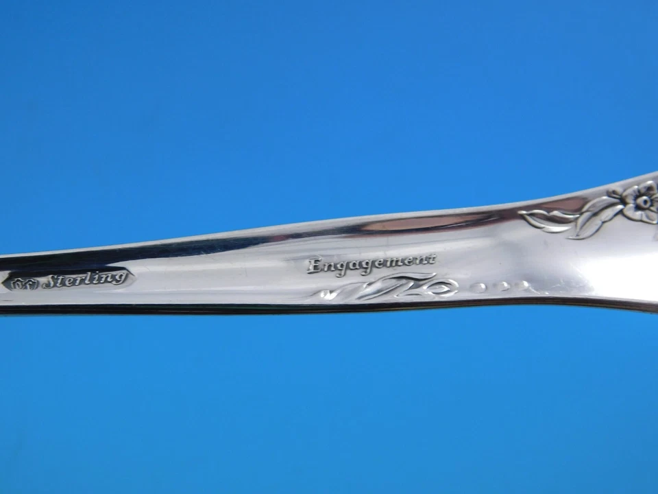 Ajuste(s) de lugar de tamaño regular de plata esterlina Engagement by Oneida 4 piezas Foto 4 de 4