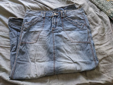 Union Bay Maxi Denim Skirt Womens SZ 13