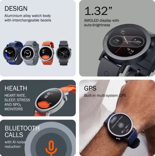 CMF by Nothing Watch Pro 2 Display 1.32" AMOLED Free Size GPS Smartwatch - Picture 5 of 33