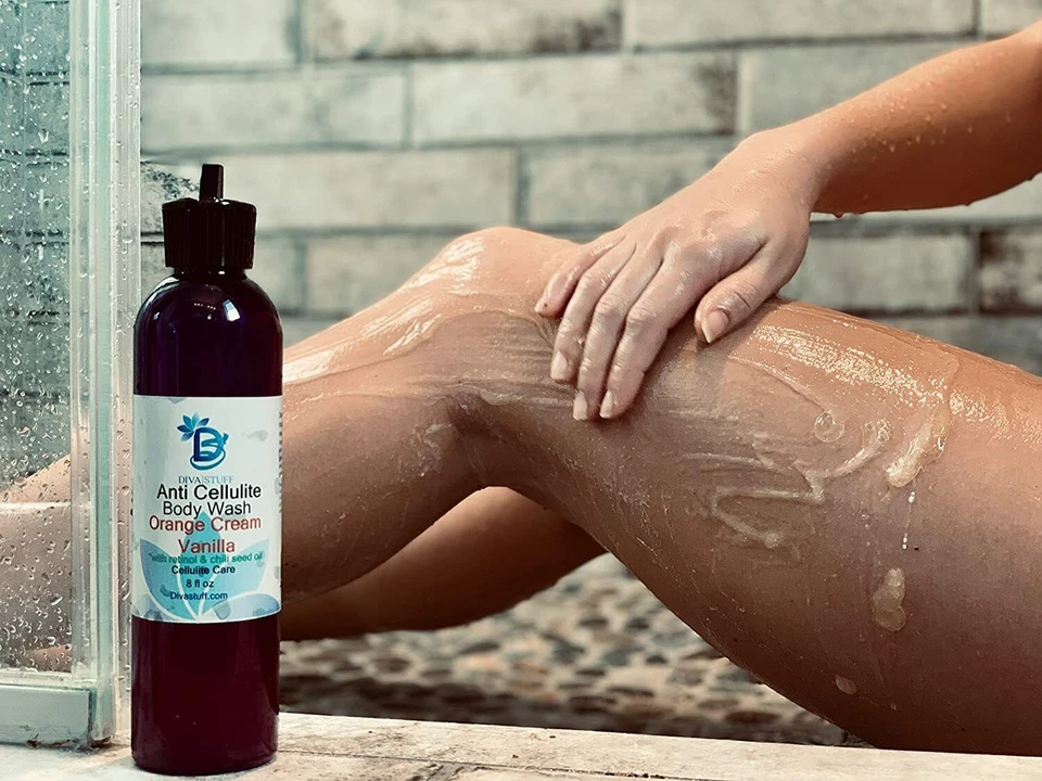 Jabón Corporal Anti Celulítico, Aroma Crema Naranja, Con Retinol y Cafeína, Foto 3 de 4