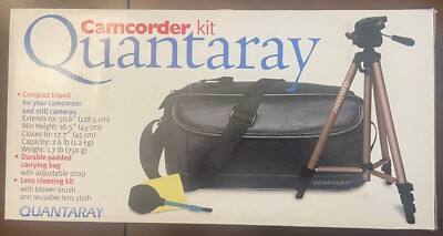Quantaray Camcorder Kit (New In the Box)