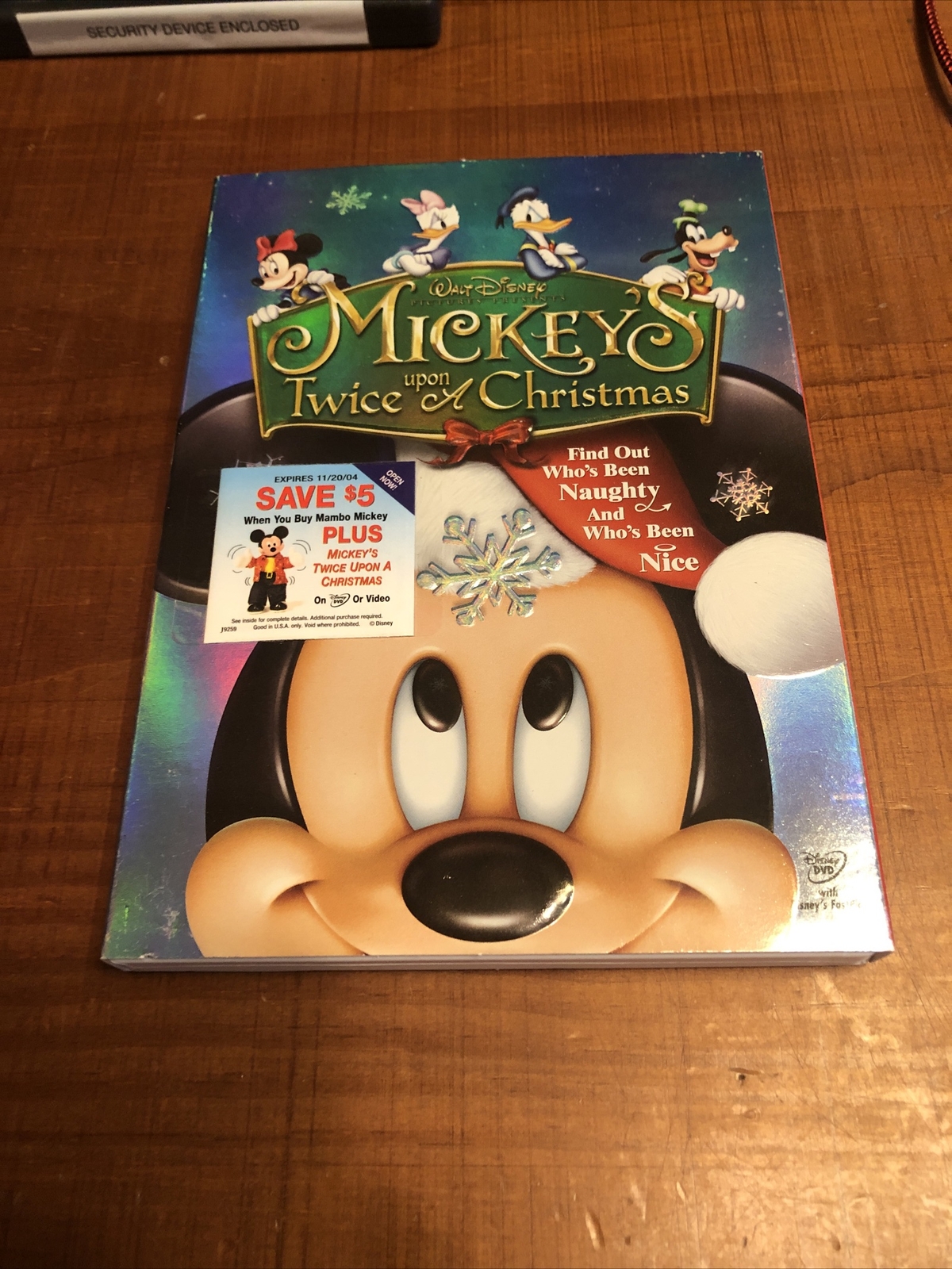 Mickey S Twice Upon A Christmas Dvd Mouse Walt Disney Cartoon For Sale Online Ebay