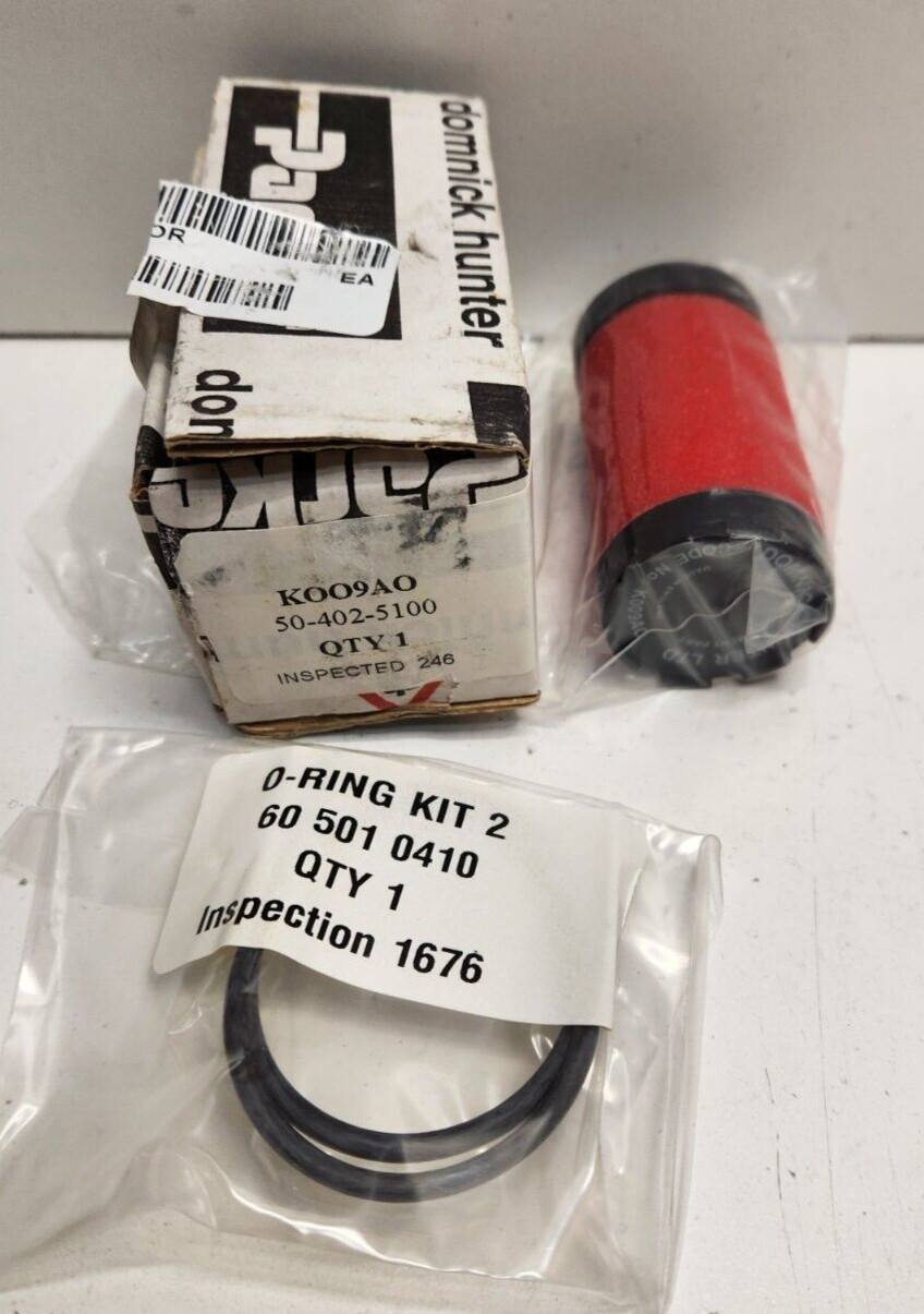 NEW OLD STOCK! PARKER DOMNICK HUNTER 1UM FILTER ELEMENT KOO9AO 50-402-5100