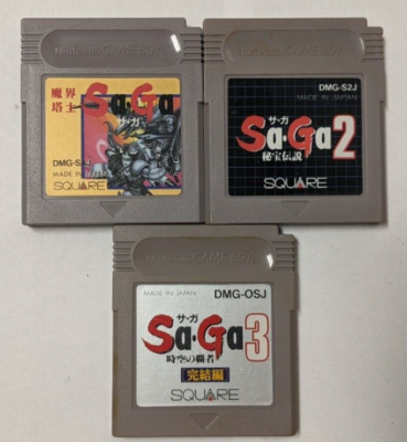 Lot De 3 Jeux Game Boy / Game Boy Color - Année 1997 - État Correct (rétro Gaming)