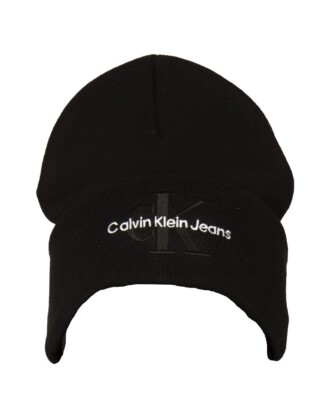 CK CALVIN KLEIN JEANS Mütze Kappe Reversmütze mit gesticktem Logo ar
