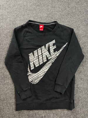 Nike Sweatshirt Men's Small Red Label Swoosh 