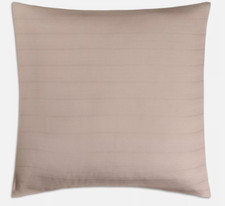 Matouk Augusta Euro Pillow Sham 100 Cotton Dune Geometric NEW