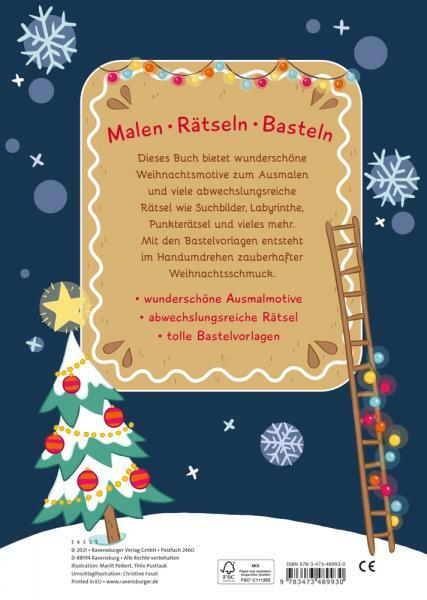 Thumbnail - Ravensburger Buch Kreativität Malen Rätseln Basteln Weihnachten 48993