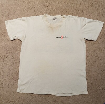 VTG 80s 17th Street Surf Shop OG VA Beach Single Stitch Skate T-Shirt L RARE