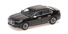 Minichamps 1/87 HO BMW I7 2023 Black Metallic 870024501