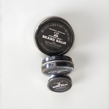 3 Small Batch 2 Oz Average Bros. Beard Balm Cedar Sandalwood Spruce