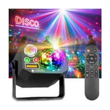 Dj Party Disco Ball Lights With Pattern And Sound Activated10 Ft Usb Cable Led S