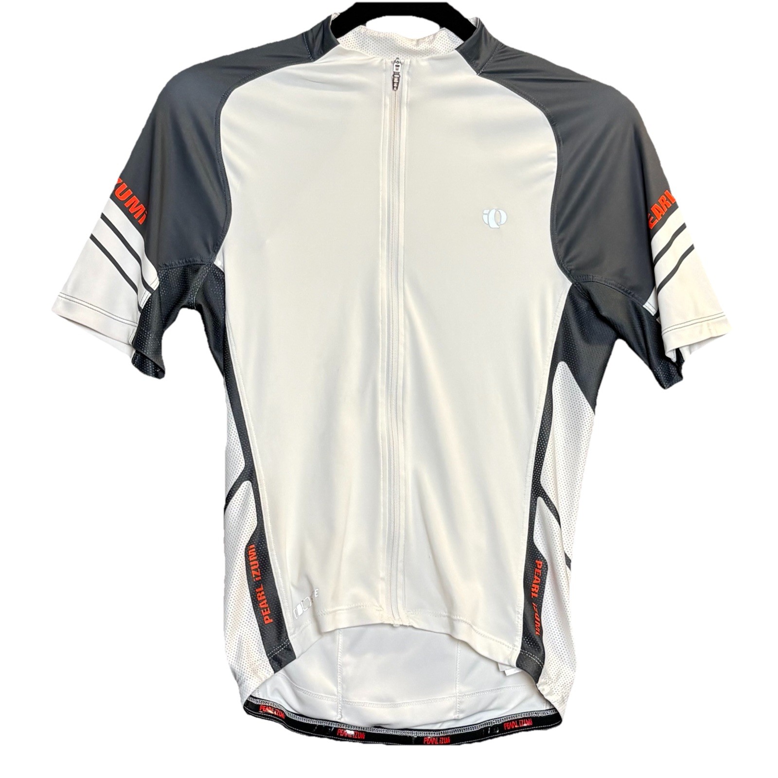 Pearl Izumi ELITE Short Sleeve Cycling Full-Zip Jersey White