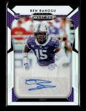2019 Panini Prizm Draft Picks #287 Ben Banogu Prizms Silver Autographs