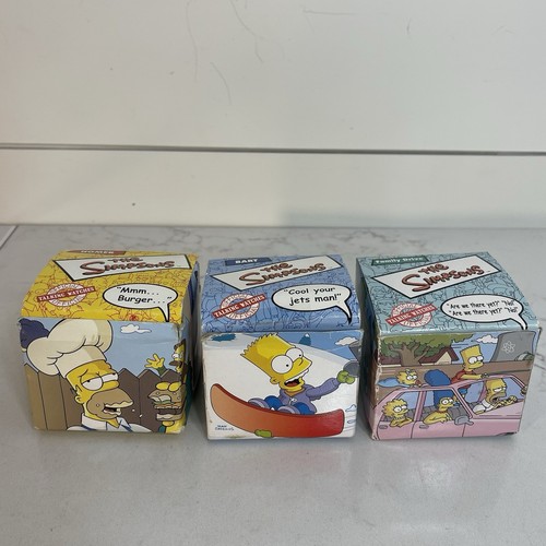 THE SIMPSONS Talking Watch Collection - Set di 4, 2002 Burger King, 3 funzionanti - Foto 1 di 14