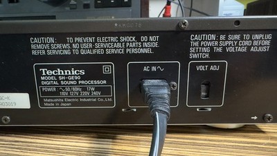 Technics SH-GE90 Digital Sound Processor – Vintage Graphic