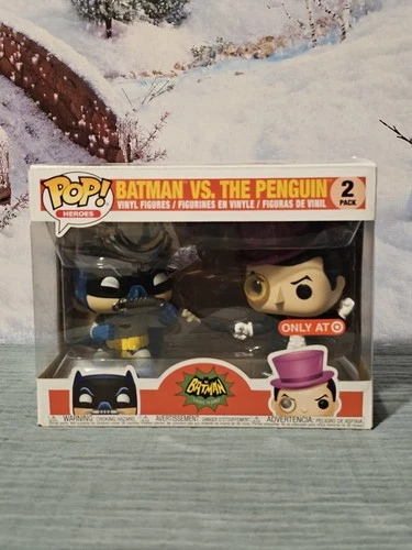 Funko Pop Batman Classic TV Series Batman Vs The Penguin Target Exclusive 2 Pack