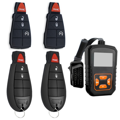 #ad #ad 2 Replacement For 2013 2017 Dodge RAM 1500 2500 3500 Key Fob OBD Programmer $87.99