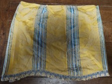 Border Shelf Or Other Fabric Damask Cotton And Silk 19th 50 X 205 CM