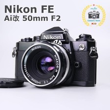 Fully Functional Nikon FE Ai Modified 50mm F2 656 From Japan