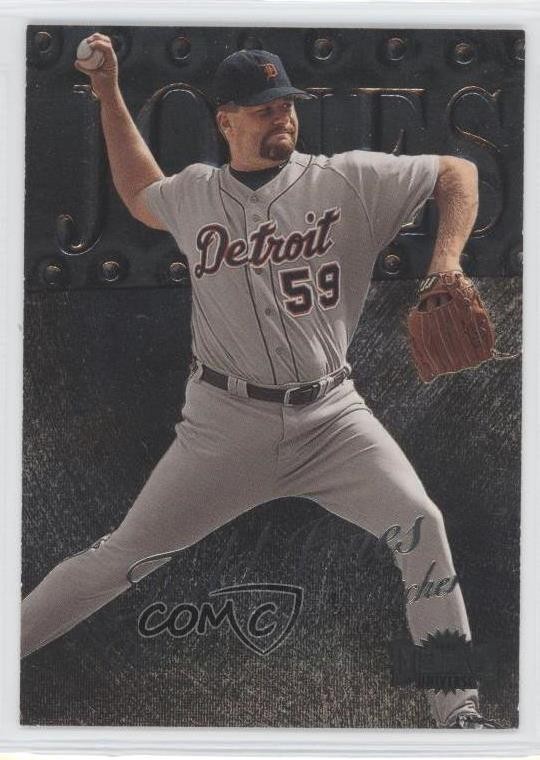 1999 Skybox Metal Universe Todd Jones #150 0b3