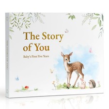 keepsake Baby Memory Book for Boys and Girls - First 5 Year Baby Book - Month...