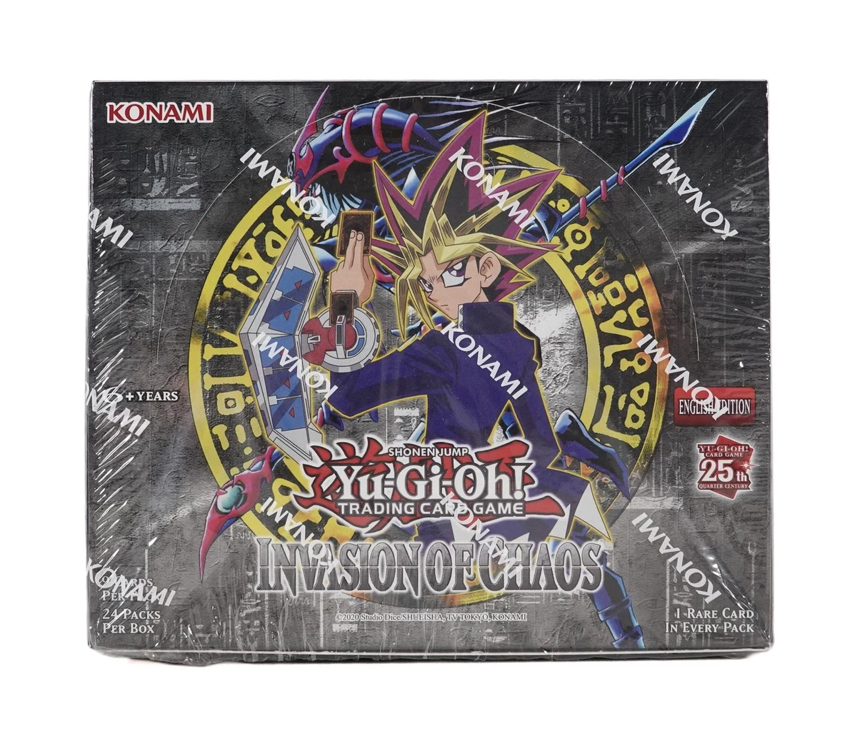 【未開封】25th INVASION OF CHAOS 1BOX EU版 Amazon.com: Yu-Gi-Oh! TCG: Invasion of Chaos Booster Box : Toys