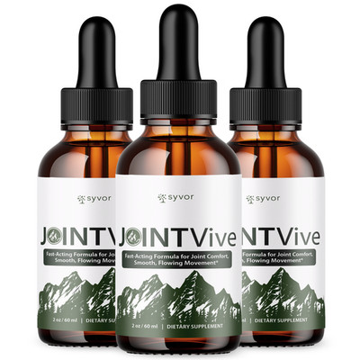 (3 Pack) Joint Vive Drops Advanced Joint Support Vitamin Supplement 90 Servings
